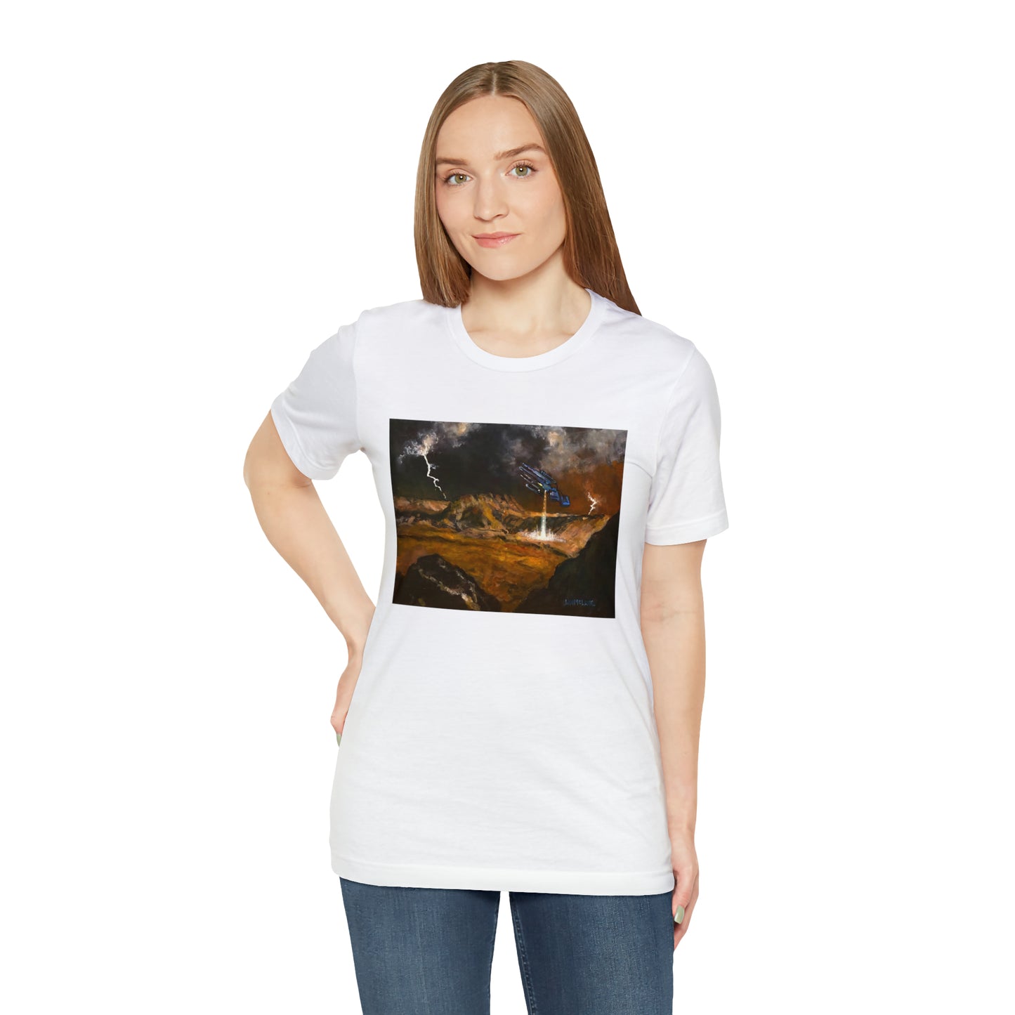 Vertical Landing, Mars T-Shirt