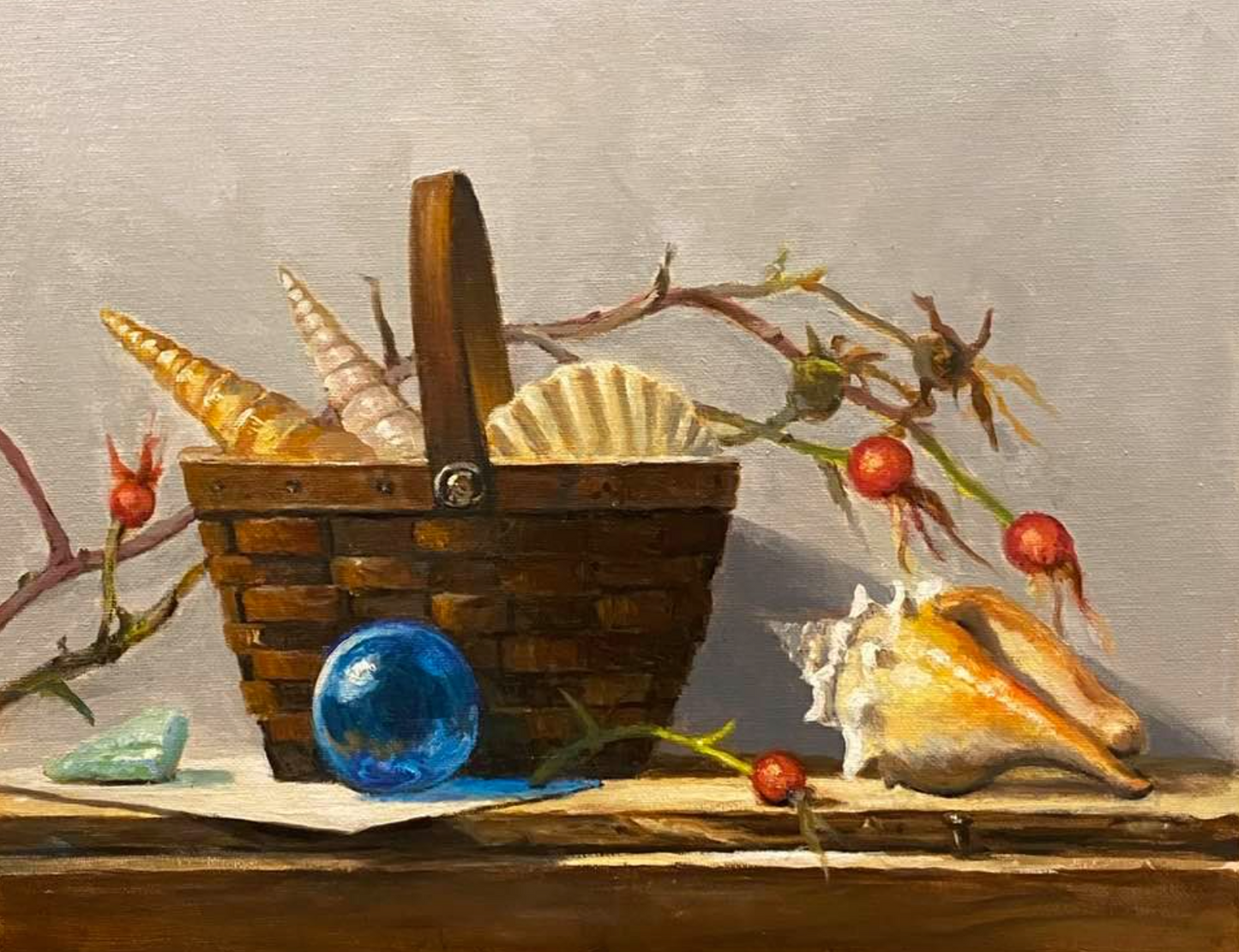 Still Life with Blue Float